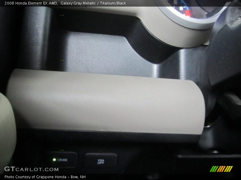 Galaxy Gray Metallic / Titanium/Black 2008 Honda Element EX AWD