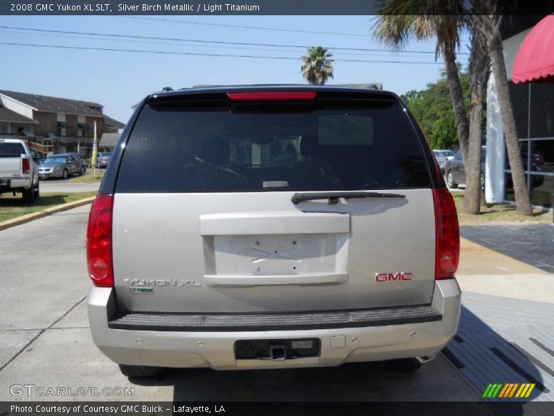 Silver Birch Metallic / Light Titanium 2008 GMC Yukon XL SLT