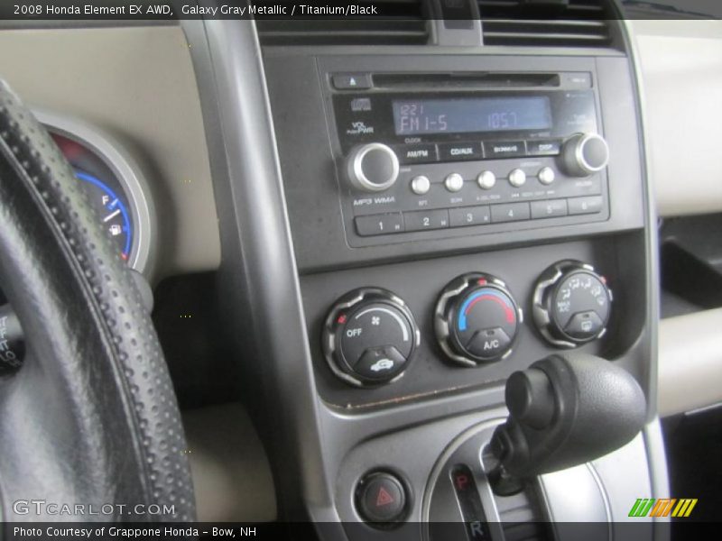 Galaxy Gray Metallic / Titanium/Black 2008 Honda Element EX AWD