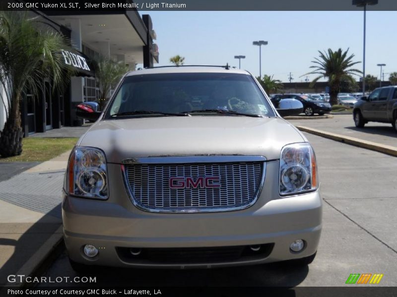 Silver Birch Metallic / Light Titanium 2008 GMC Yukon XL SLT