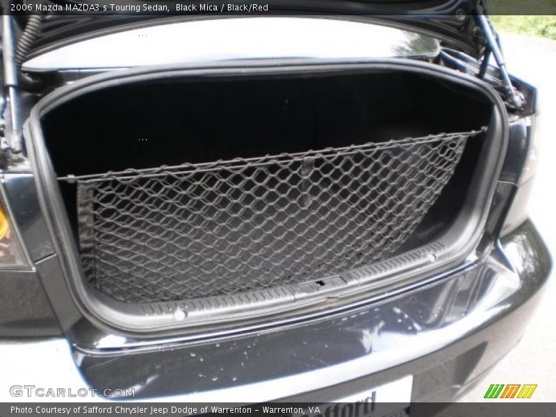 Black Mica / Black/Red 2006 Mazda MAZDA3 s Touring Sedan