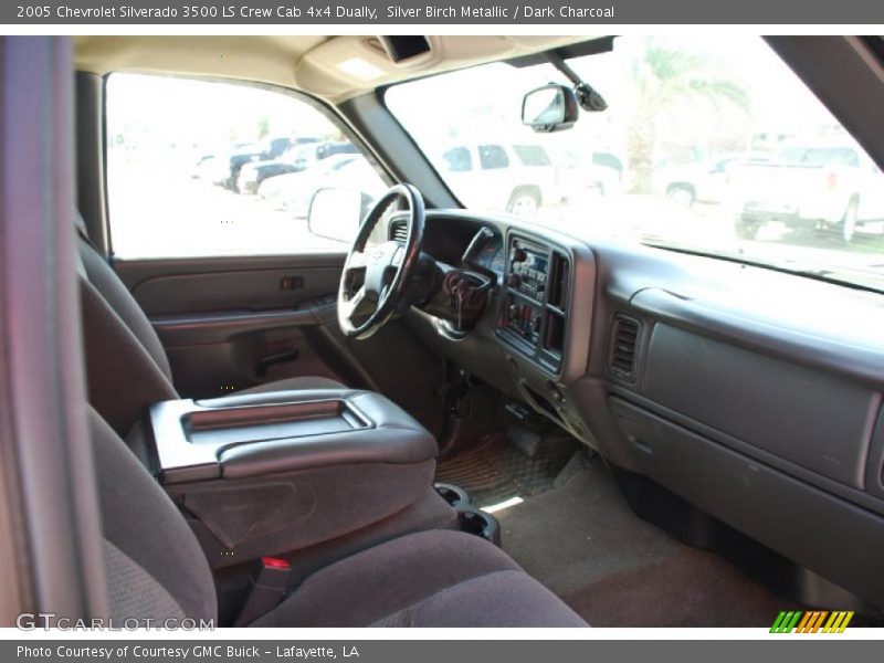 Silver Birch Metallic / Dark Charcoal 2005 Chevrolet Silverado 3500 LS Crew Cab 4x4 Dually