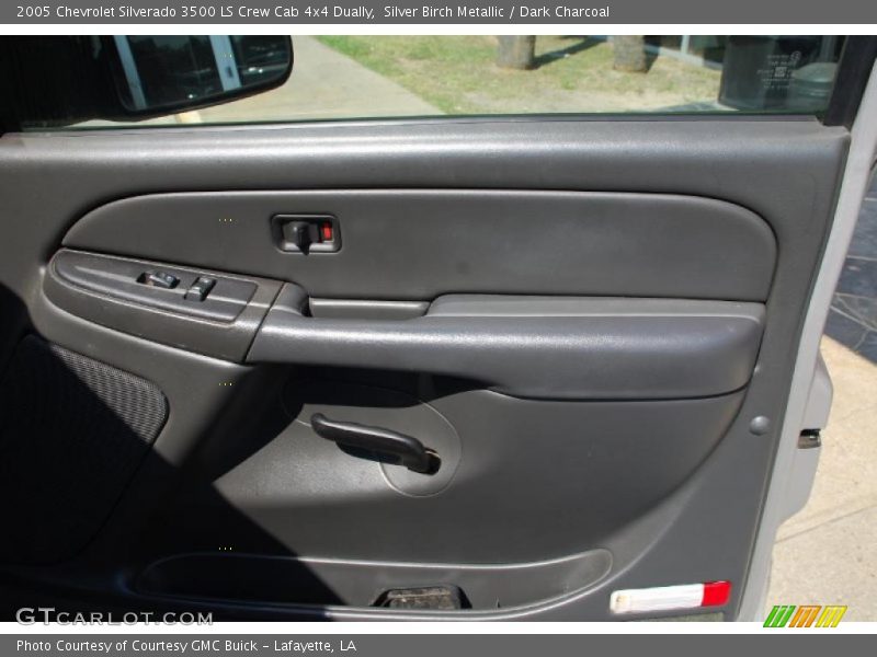 Silver Birch Metallic / Dark Charcoal 2005 Chevrolet Silverado 3500 LS Crew Cab 4x4 Dually