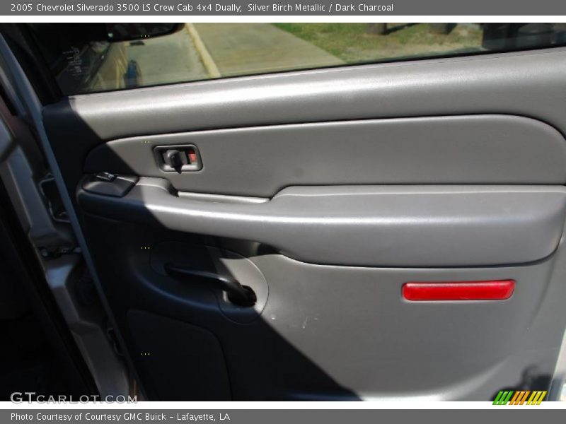 Silver Birch Metallic / Dark Charcoal 2005 Chevrolet Silverado 3500 LS Crew Cab 4x4 Dually