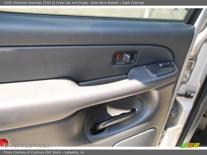 Silver Birch Metallic / Dark Charcoal 2005 Chevrolet Silverado 3500 LS Crew Cab 4x4 Dually