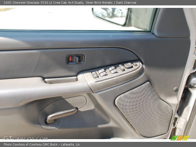 Silver Birch Metallic / Dark Charcoal 2005 Chevrolet Silverado 3500 LS Crew Cab 4x4 Dually