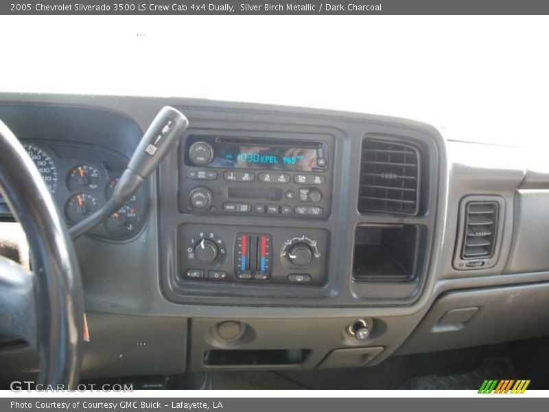 Silver Birch Metallic / Dark Charcoal 2005 Chevrolet Silverado 3500 LS Crew Cab 4x4 Dually