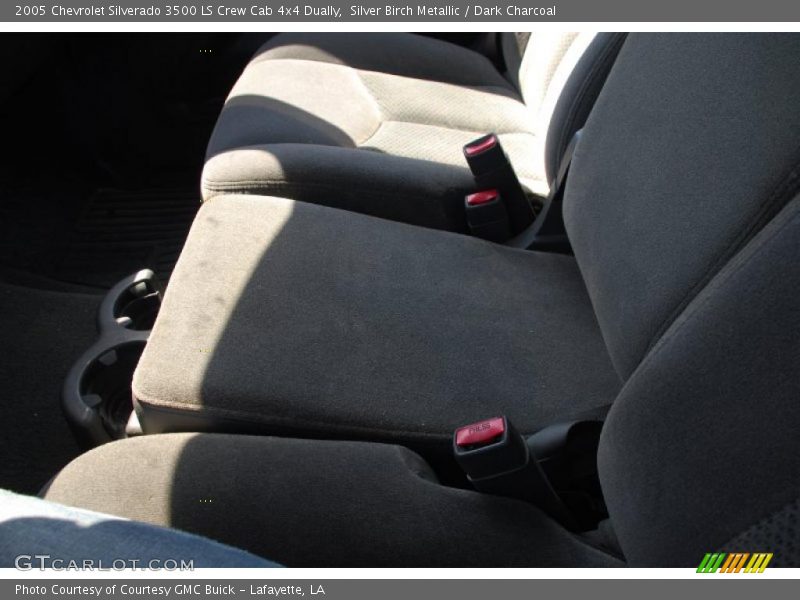 Silver Birch Metallic / Dark Charcoal 2005 Chevrolet Silverado 3500 LS Crew Cab 4x4 Dually