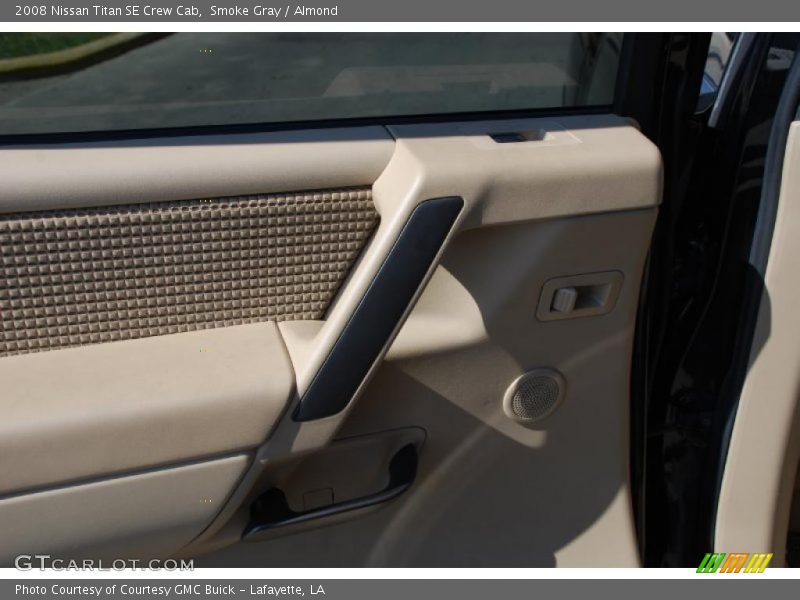 Smoke Gray / Almond 2008 Nissan Titan SE Crew Cab