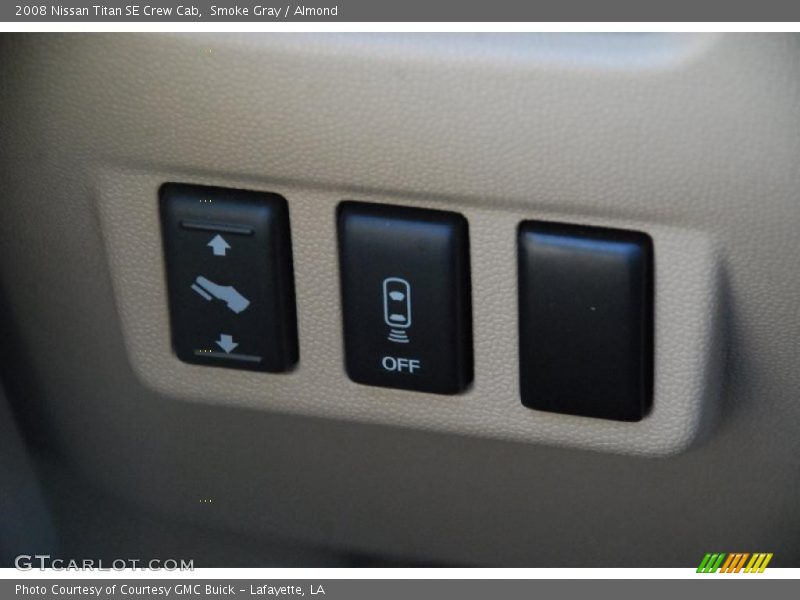 Smoke Gray / Almond 2008 Nissan Titan SE Crew Cab