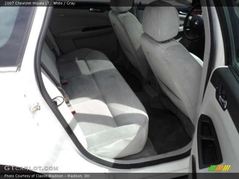 White / Gray 2007 Chevrolet Impala LT