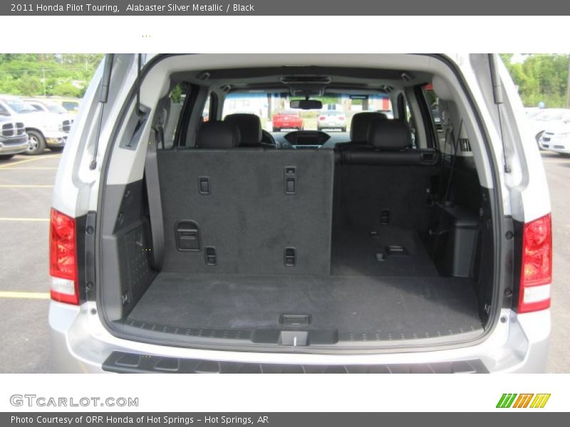 Alabaster Silver Metallic / Black 2011 Honda Pilot Touring