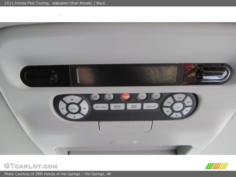 Alabaster Silver Metallic / Black 2011 Honda Pilot Touring