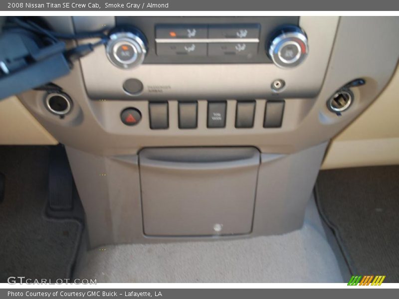 Smoke Gray / Almond 2008 Nissan Titan SE Crew Cab