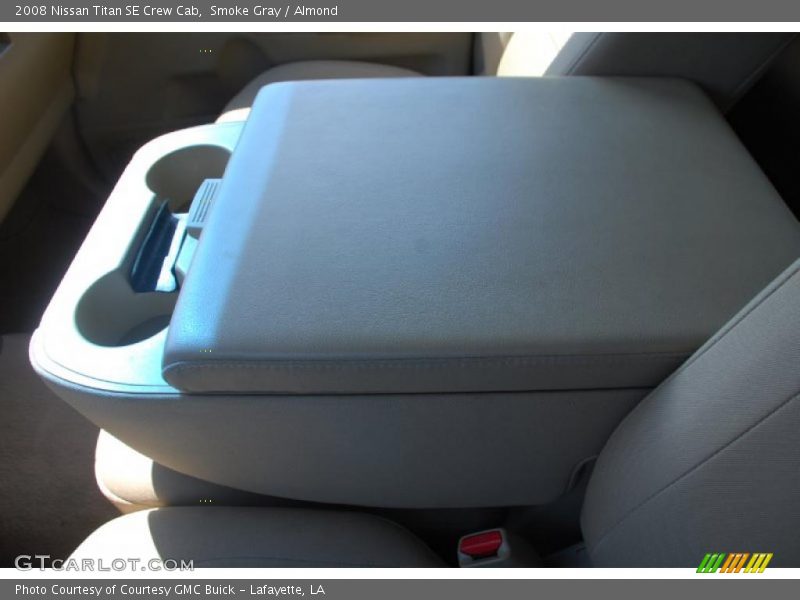 Smoke Gray / Almond 2008 Nissan Titan SE Crew Cab