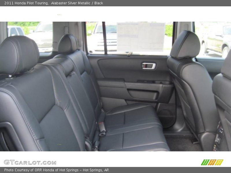 Alabaster Silver Metallic / Black 2011 Honda Pilot Touring