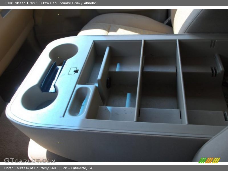 Smoke Gray / Almond 2008 Nissan Titan SE Crew Cab