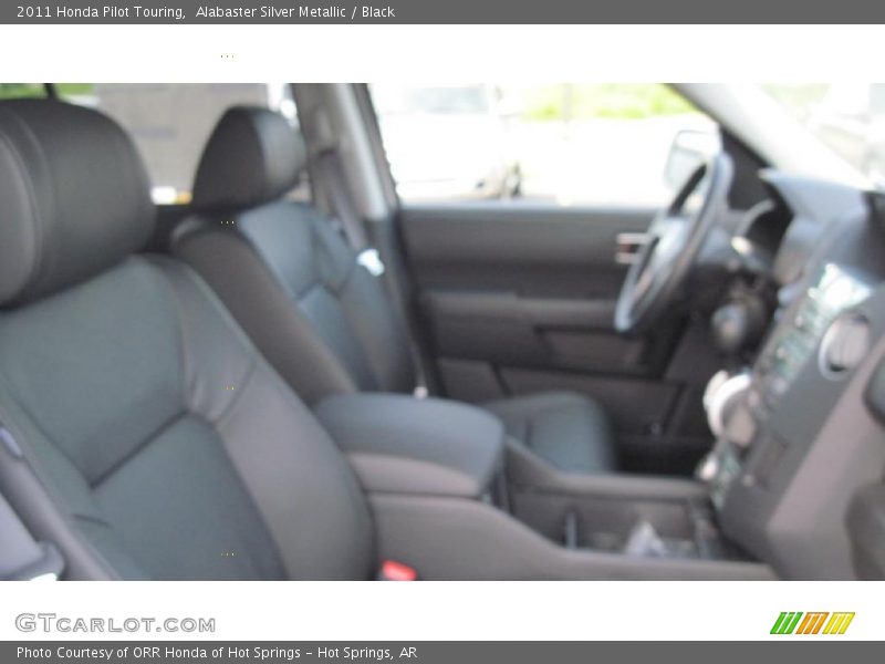 Alabaster Silver Metallic / Black 2011 Honda Pilot Touring