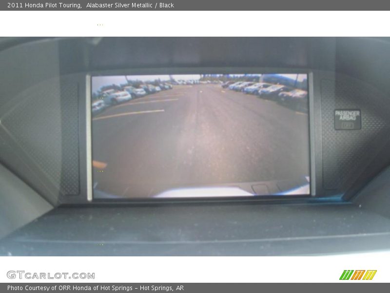 Alabaster Silver Metallic / Black 2011 Honda Pilot Touring