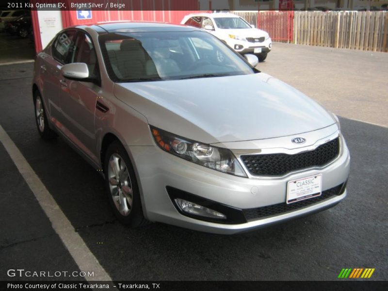 Bright Silver / Beige 2011 Kia Optima EX