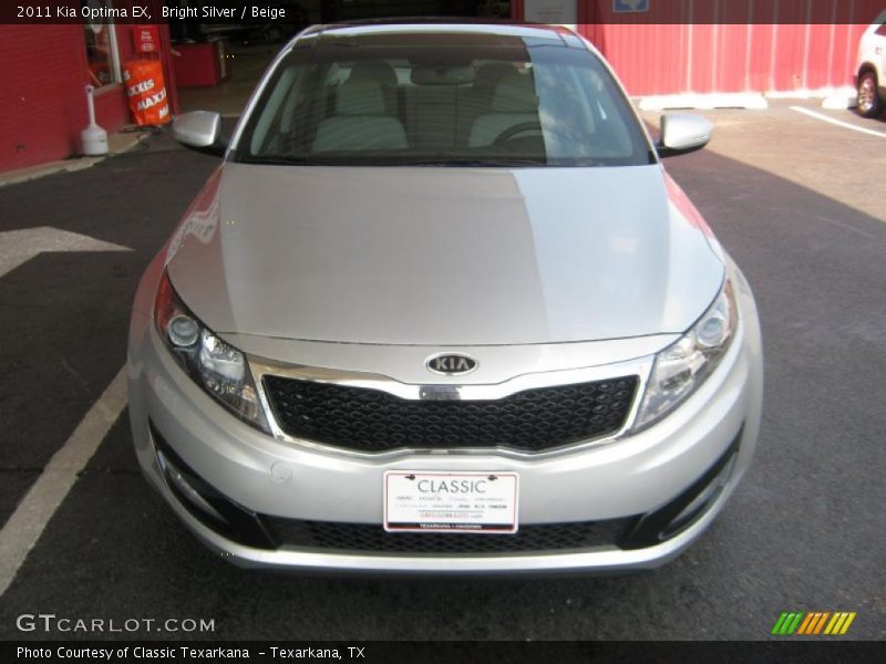 Bright Silver / Beige 2011 Kia Optima EX