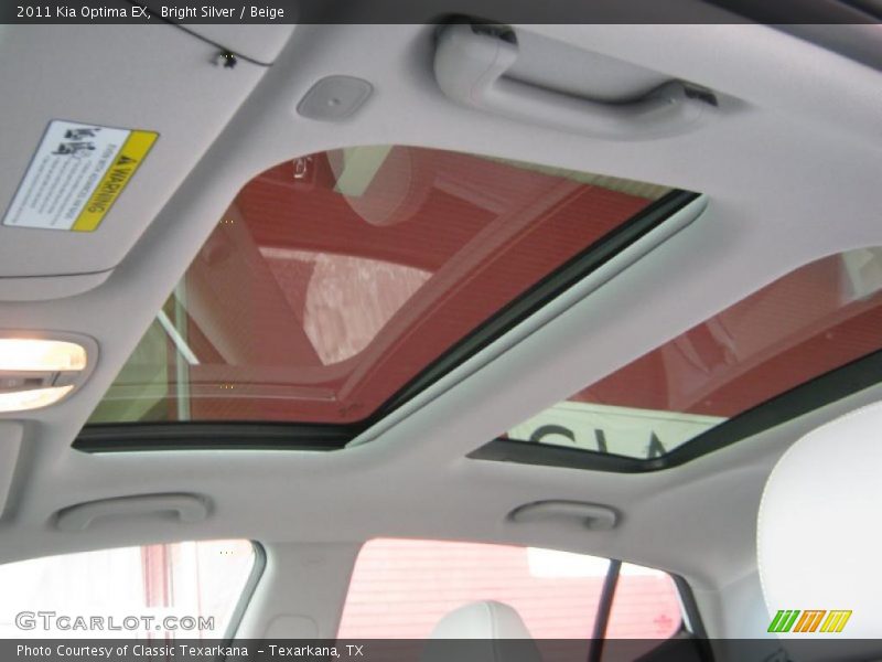 Bright Silver / Beige 2011 Kia Optima EX