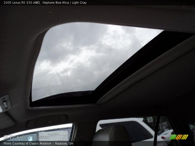 Neptune Blue Mica / Light Gray 2005 Lexus RX 330 AWD