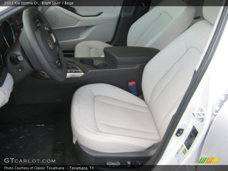 Bright Silver / Beige 2011 Kia Optima EX