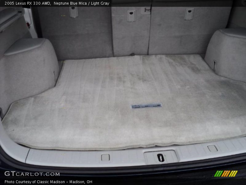 Neptune Blue Mica / Light Gray 2005 Lexus RX 330 AWD