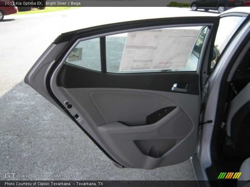 Bright Silver / Beige 2011 Kia Optima EX