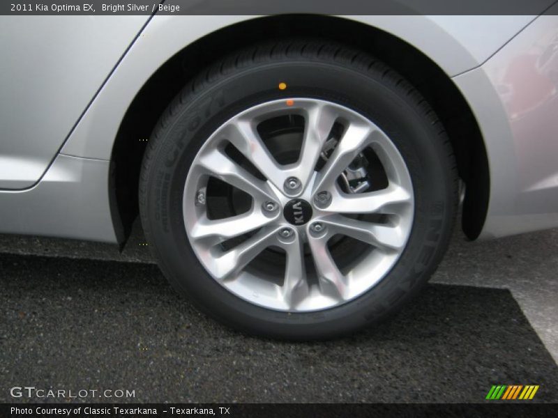 Bright Silver / Beige 2011 Kia Optima EX