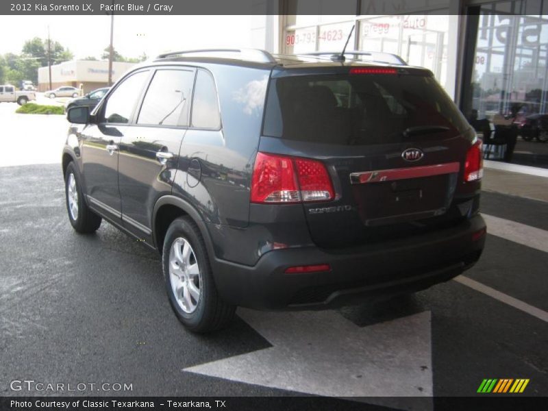 Pacific Blue / Gray 2012 Kia Sorento LX