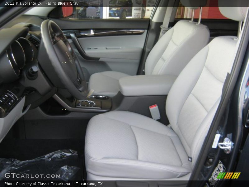 Pacific Blue / Gray 2012 Kia Sorento LX
