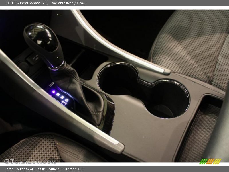 Radiant Silver / Gray 2011 Hyundai Sonata GLS