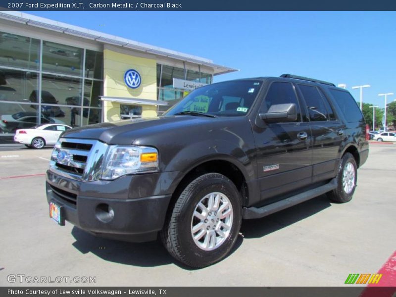 Carbon Metallic / Charcoal Black 2007 Ford Expedition XLT