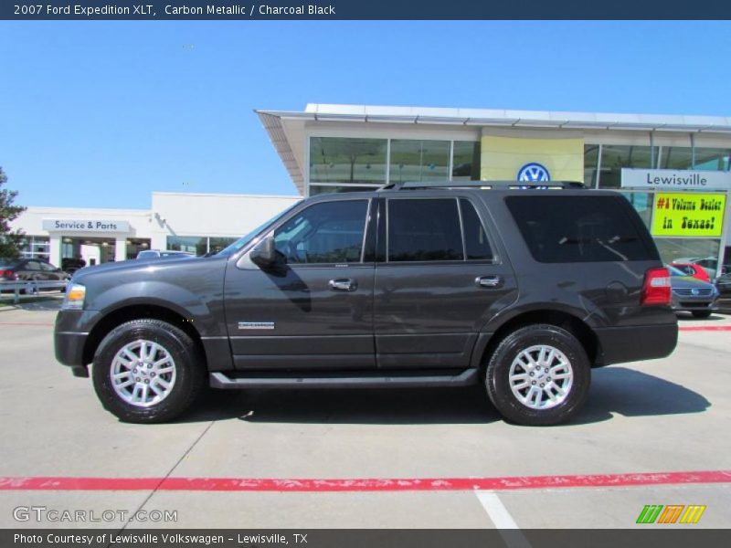 Carbon Metallic / Charcoal Black 2007 Ford Expedition XLT