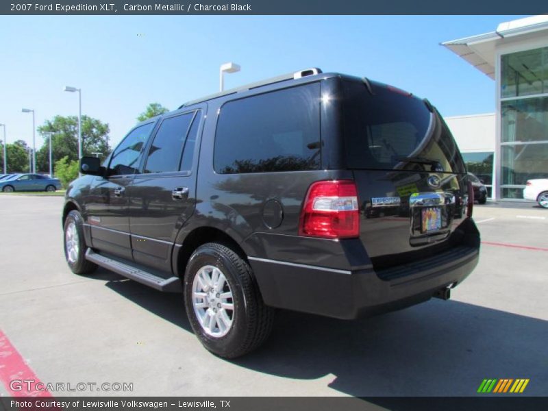 Carbon Metallic / Charcoal Black 2007 Ford Expedition XLT