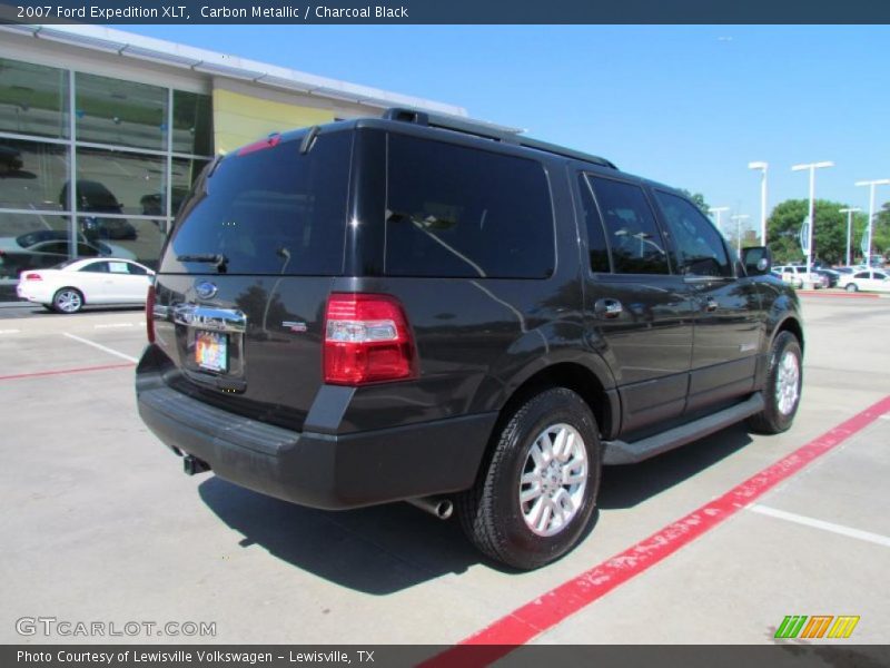 Carbon Metallic / Charcoal Black 2007 Ford Expedition XLT