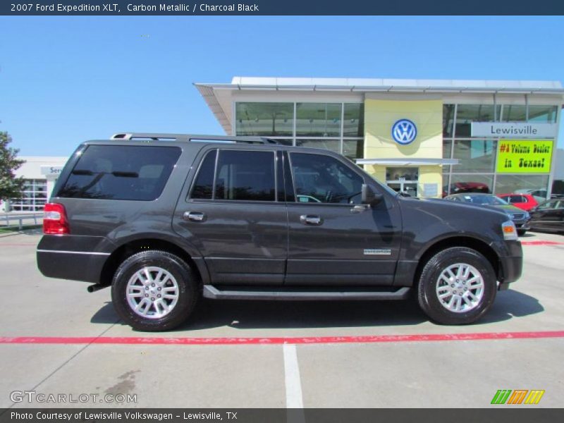 Carbon Metallic / Charcoal Black 2007 Ford Expedition XLT
