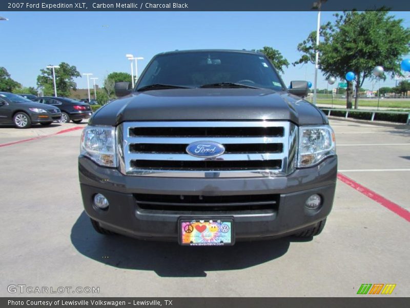 Carbon Metallic / Charcoal Black 2007 Ford Expedition XLT