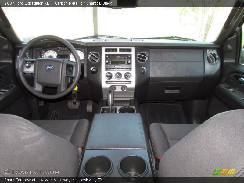 Carbon Metallic / Charcoal Black 2007 Ford Expedition XLT