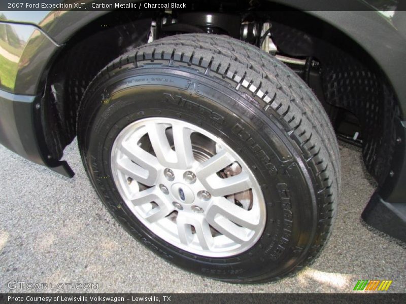 Carbon Metallic / Charcoal Black 2007 Ford Expedition XLT