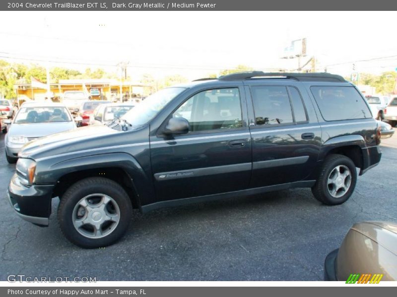 Dark Gray Metallic / Medium Pewter 2004 Chevrolet TrailBlazer EXT LS