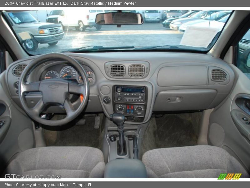 Dark Gray Metallic / Medium Pewter 2004 Chevrolet TrailBlazer EXT LS