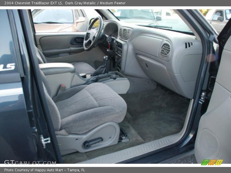 Dark Gray Metallic / Medium Pewter 2004 Chevrolet TrailBlazer EXT LS