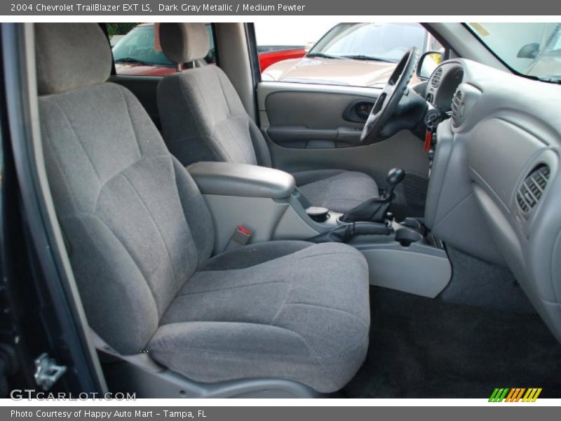 Dark Gray Metallic / Medium Pewter 2004 Chevrolet TrailBlazer EXT LS