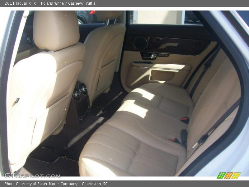 Polaris White / Cashew/Truffle 2011 Jaguar XJ XJ