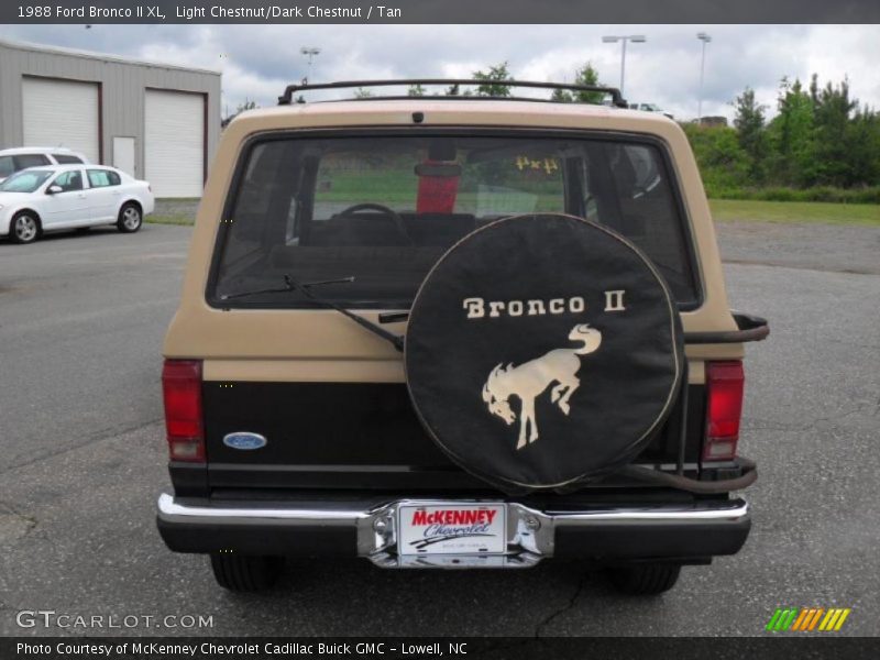 Light Chestnut/Dark Chestnut / Tan 1988 Ford Bronco II XL