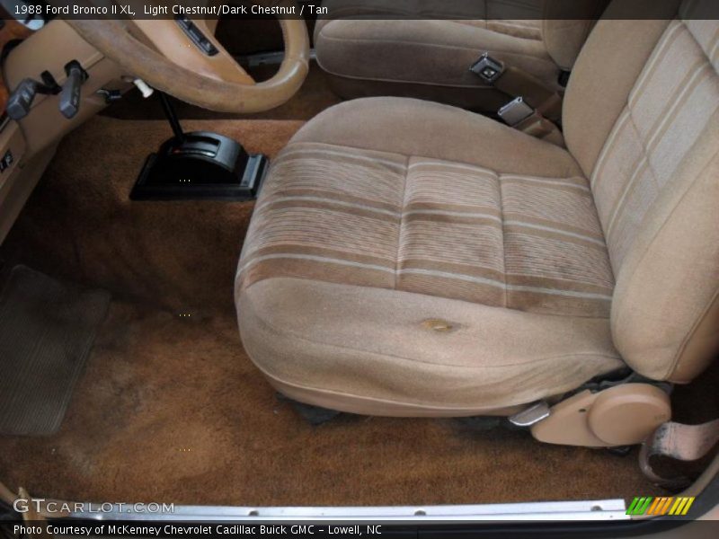 Light Chestnut/Dark Chestnut / Tan 1988 Ford Bronco II XL