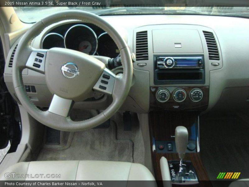 Super Black / Frost Gray 2005 Nissan Altima 3.5 SE